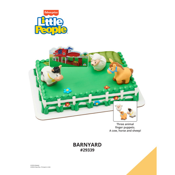 Fisher-Price™ Little People™ Barnyard The Magic of Cakes® Icing Only Page