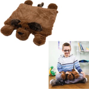 Washable Sensory Plush Lap Pad, Puppy