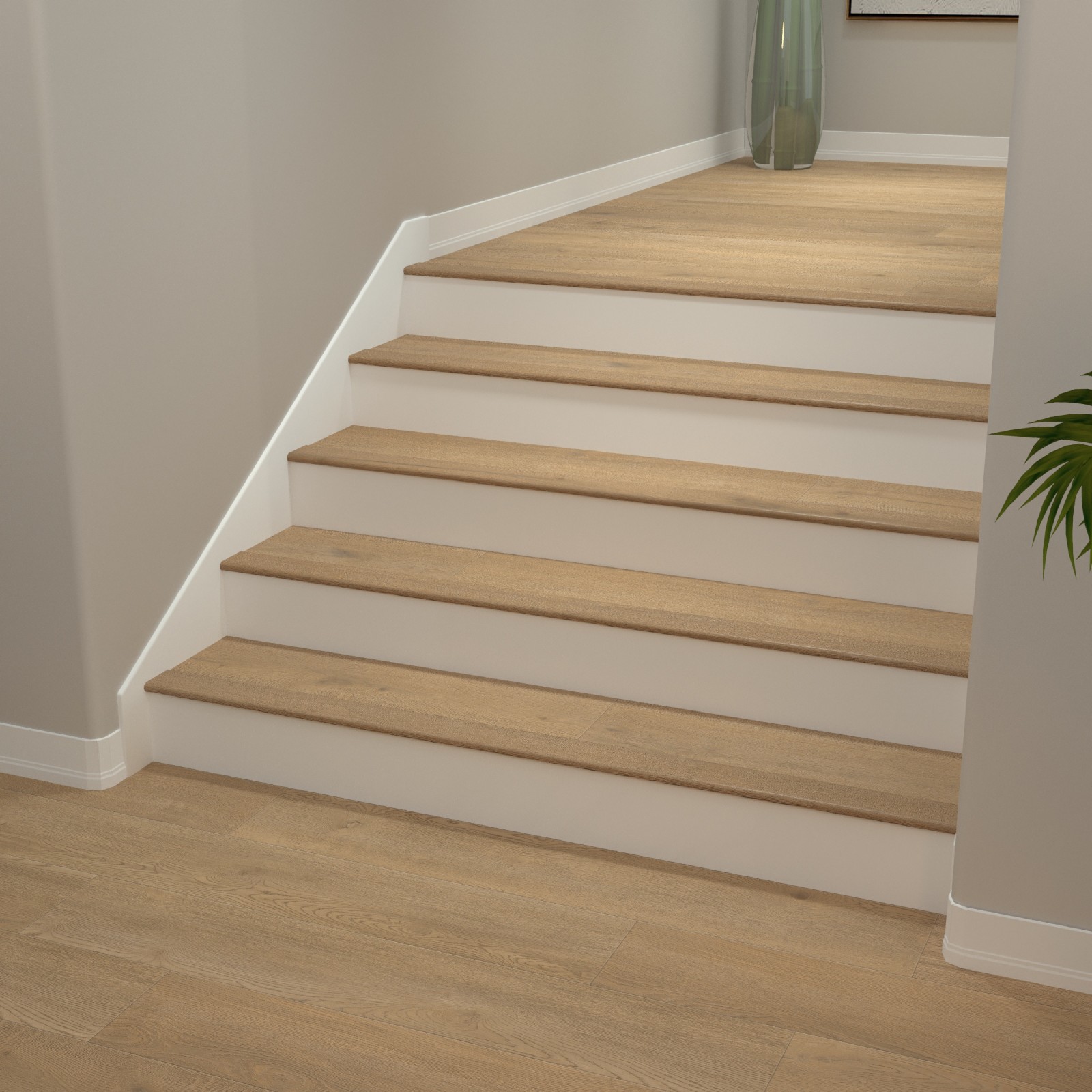 Aliso Almond Stair Nosing Overlap 10mm view 2