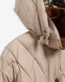 Yasmin Down Puffer Jacket Light Trench