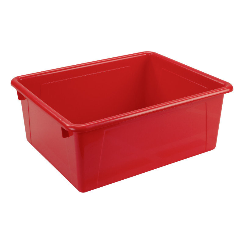 Deep Storage Tray, Red