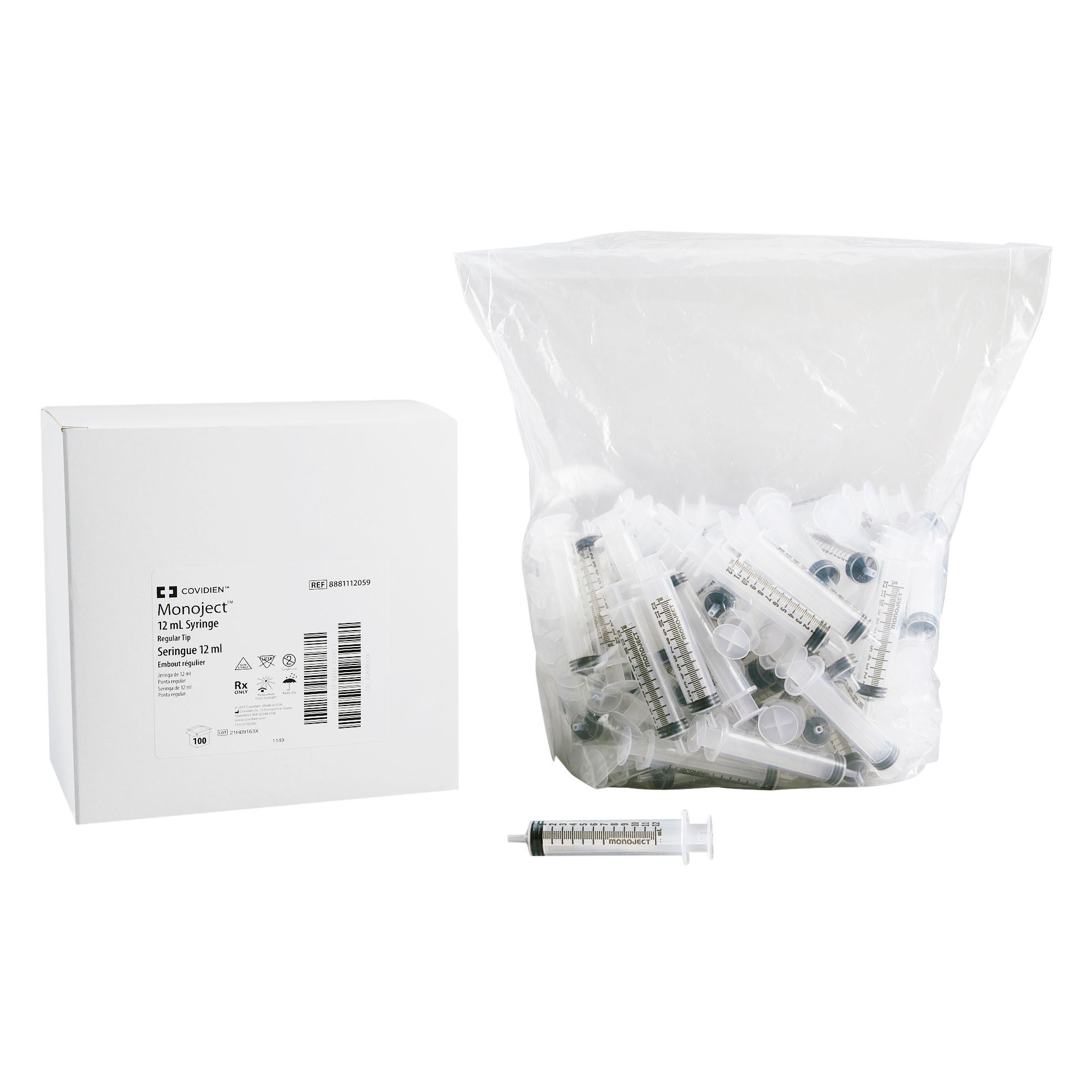 Monoject™ General Purpose Syringe, 12 mL