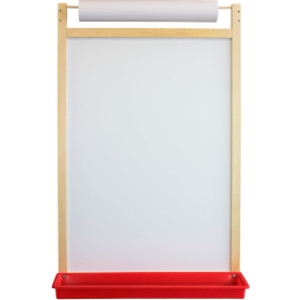 Magnetic Dry Erase Wall Easel with Paper Roll
