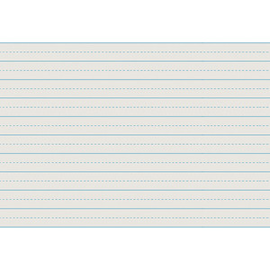 Newsprint Handwriting Paper, Alternate Dotted, Grade 2, 3/4" x 3/8" Ruled Long, 11" x 8-1/2", 500 Sheets