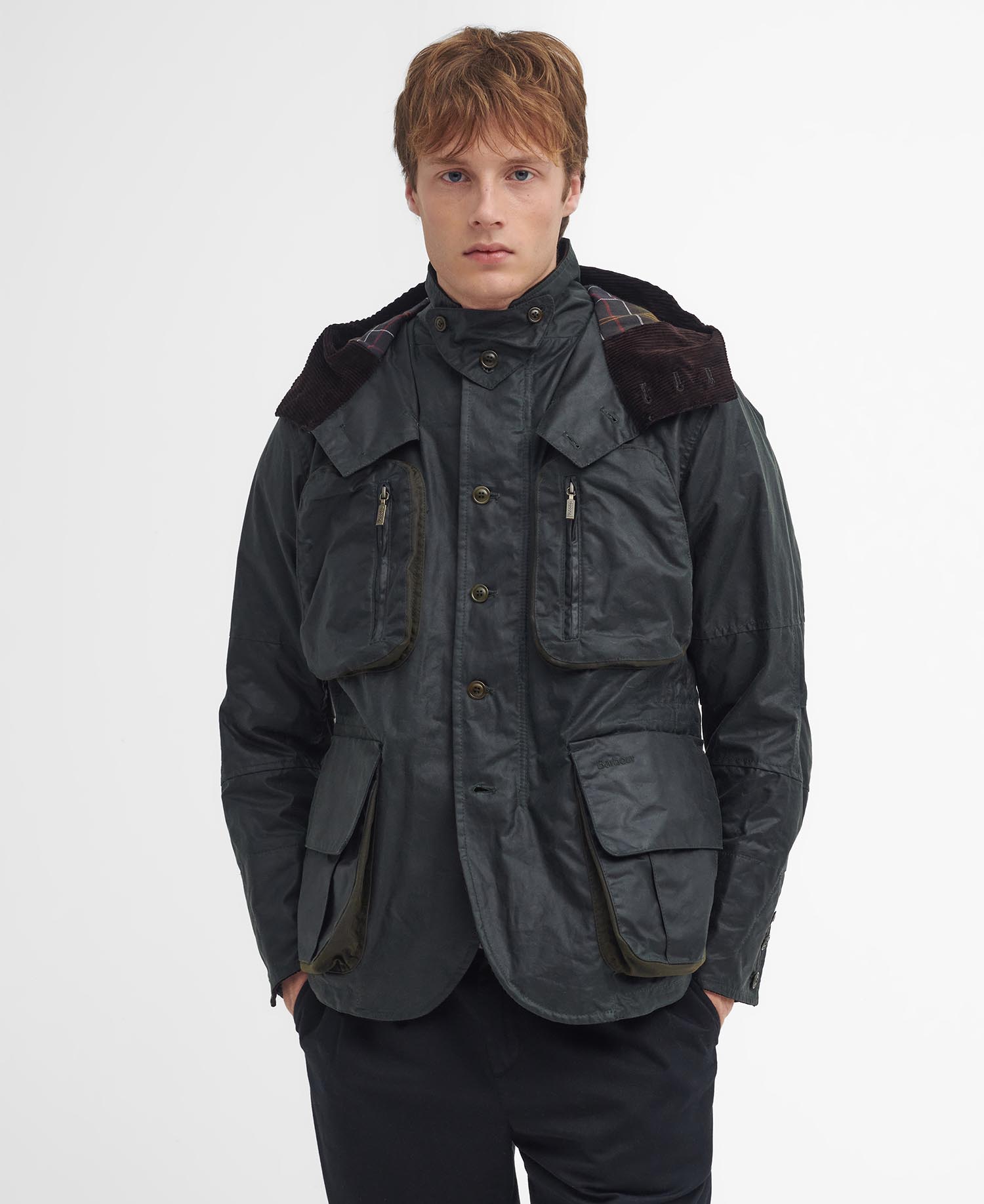 Barbour x TO KI TO Outland Waxed Jacket image number 0