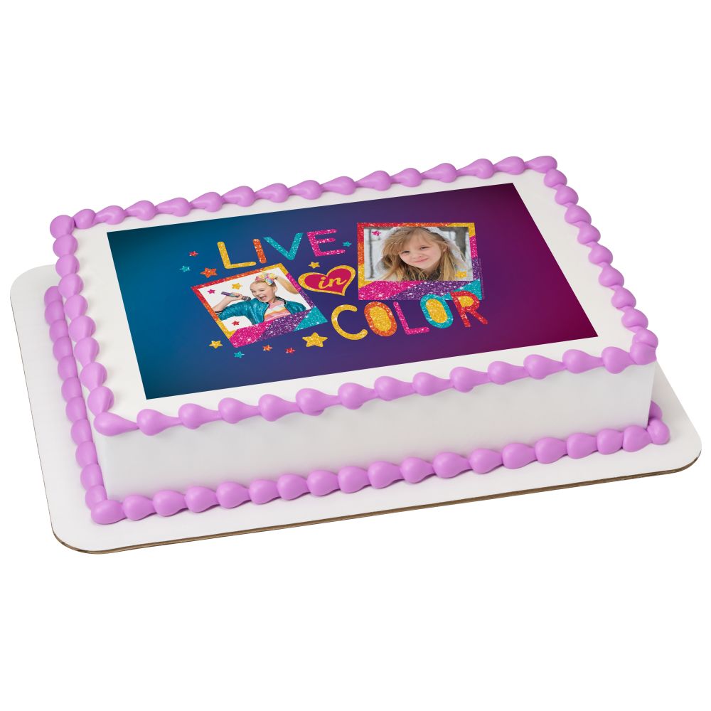 Image Cake JoJo Siwa™ Live in Color