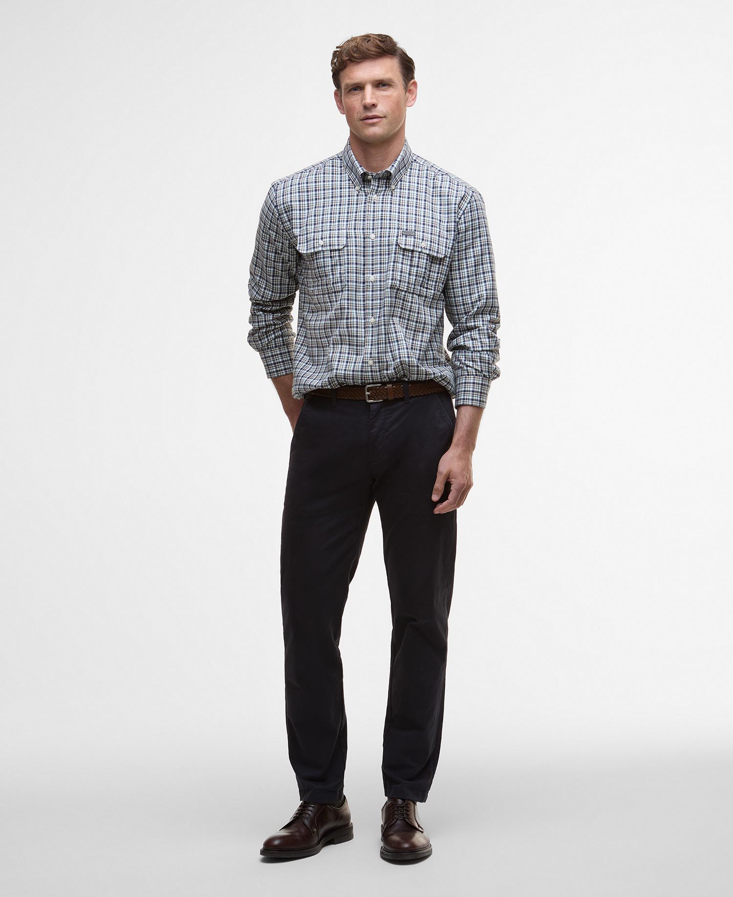 Panwell Thermo-Weave Checked Shirt image number 1