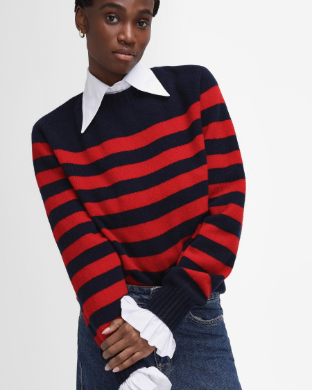 Barbour The Edit by Alexa Dominic Striped Crew Neck Jumper