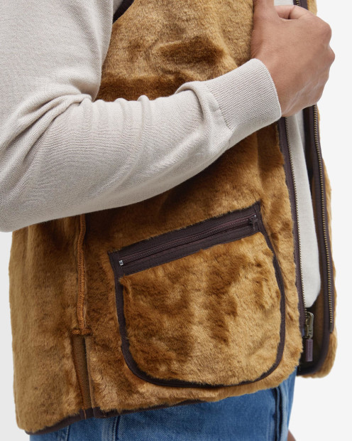 Warm Pile Zip-In Liner Classic Brown