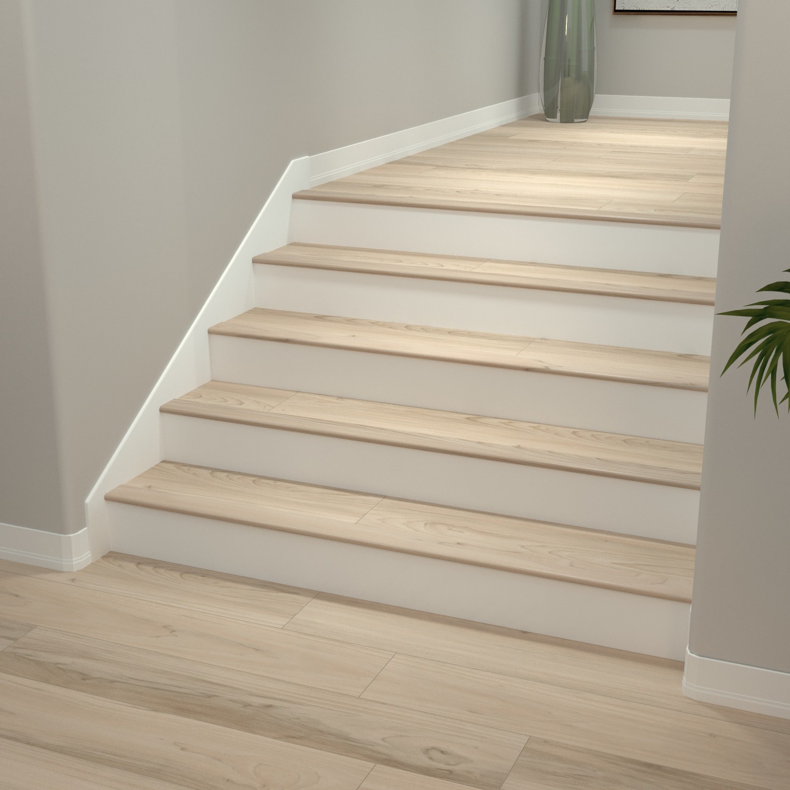 Timber Beach Stair Nosing Overlap 6.5mm view 2