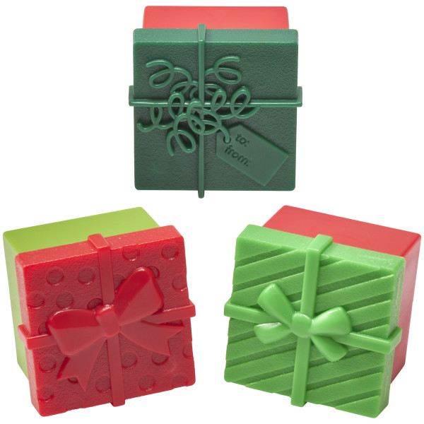 Fillable Festive Presents Cupcake Rings