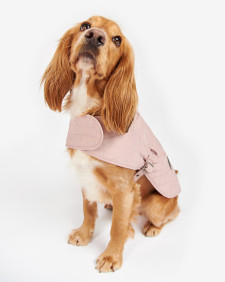 Quilted Dog Coat Classic Pink