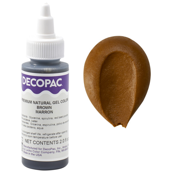 DecoPac All-Natural Gel Premium Gel Color