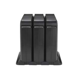 Dixie, Ultra Smartstock Series-W Wrapped Cutlery Dispenser, Black