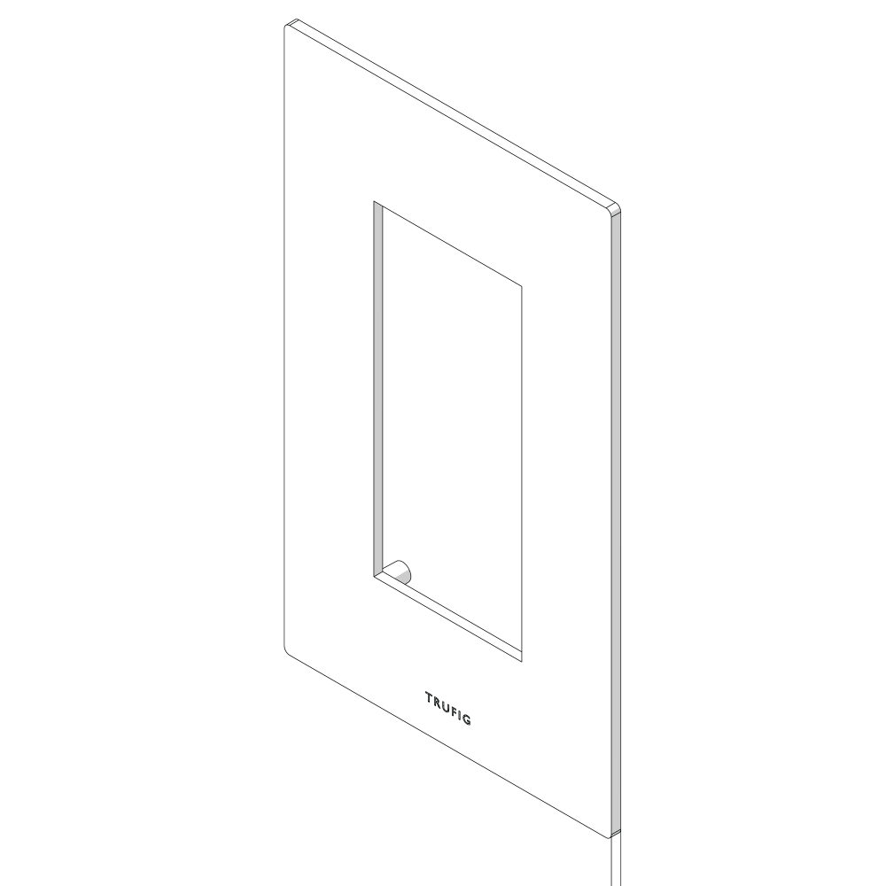 FASCIA | LUTRON PALLADIOM 1G FASCIA