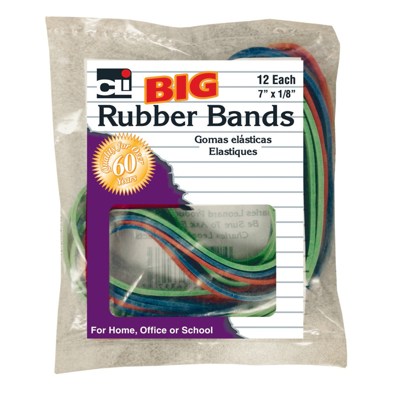 Big+Rubber+Bands%2C+7%22+x+1%2F8%22%2C+Pack+of+12