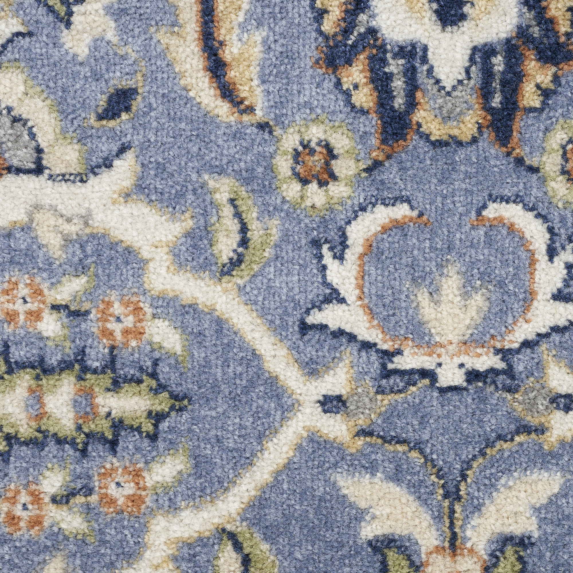 Nourison Allur 4' x 6' Light Blue Bohemian Indoor Rug