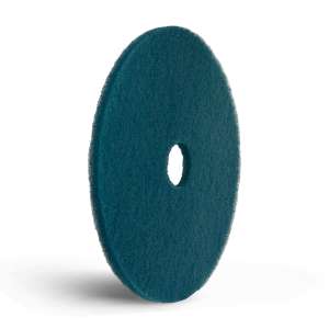 Hillyard, Trident Burnishing Round Floor Pad, 27", Aqua