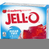 Jell-O Strawberry Sugar Free Gelatin Dessert, 0.3 oz Box