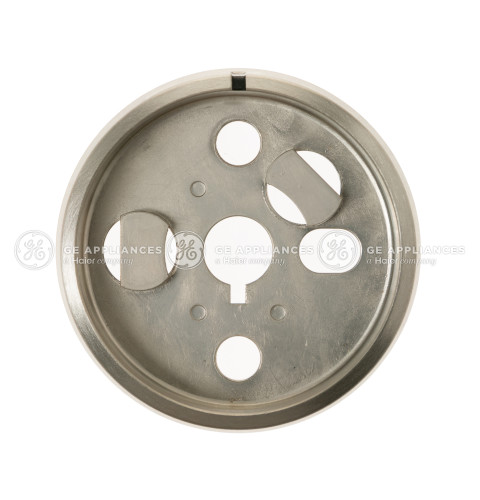 Brushed Stainless Steel Range Knob Bezel