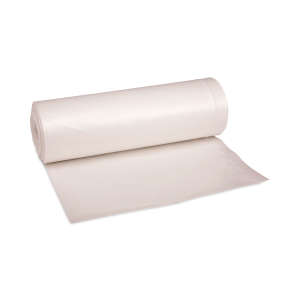Boardwalk,  HDPE Liner, 45 gal Capacity, 40 in Wide, 46 in High, 19 Microns Thick, Natural