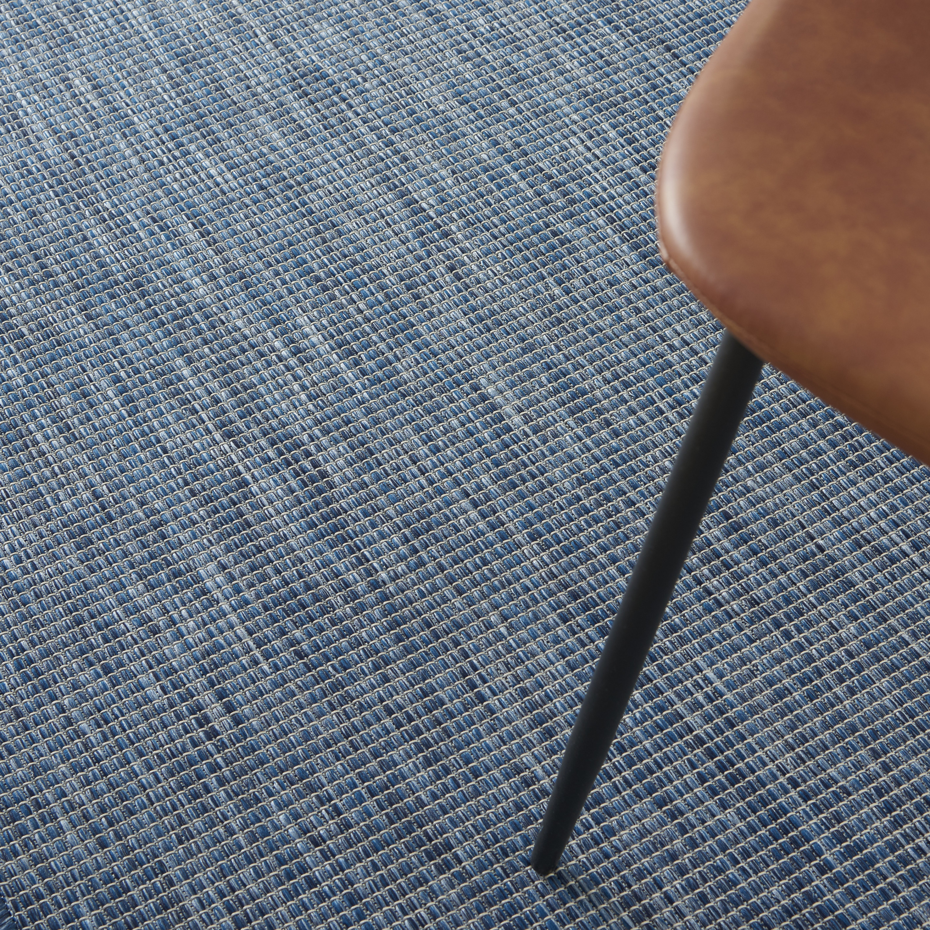 Nourison Positano 5' x 7' Navy Blue Modern Rug