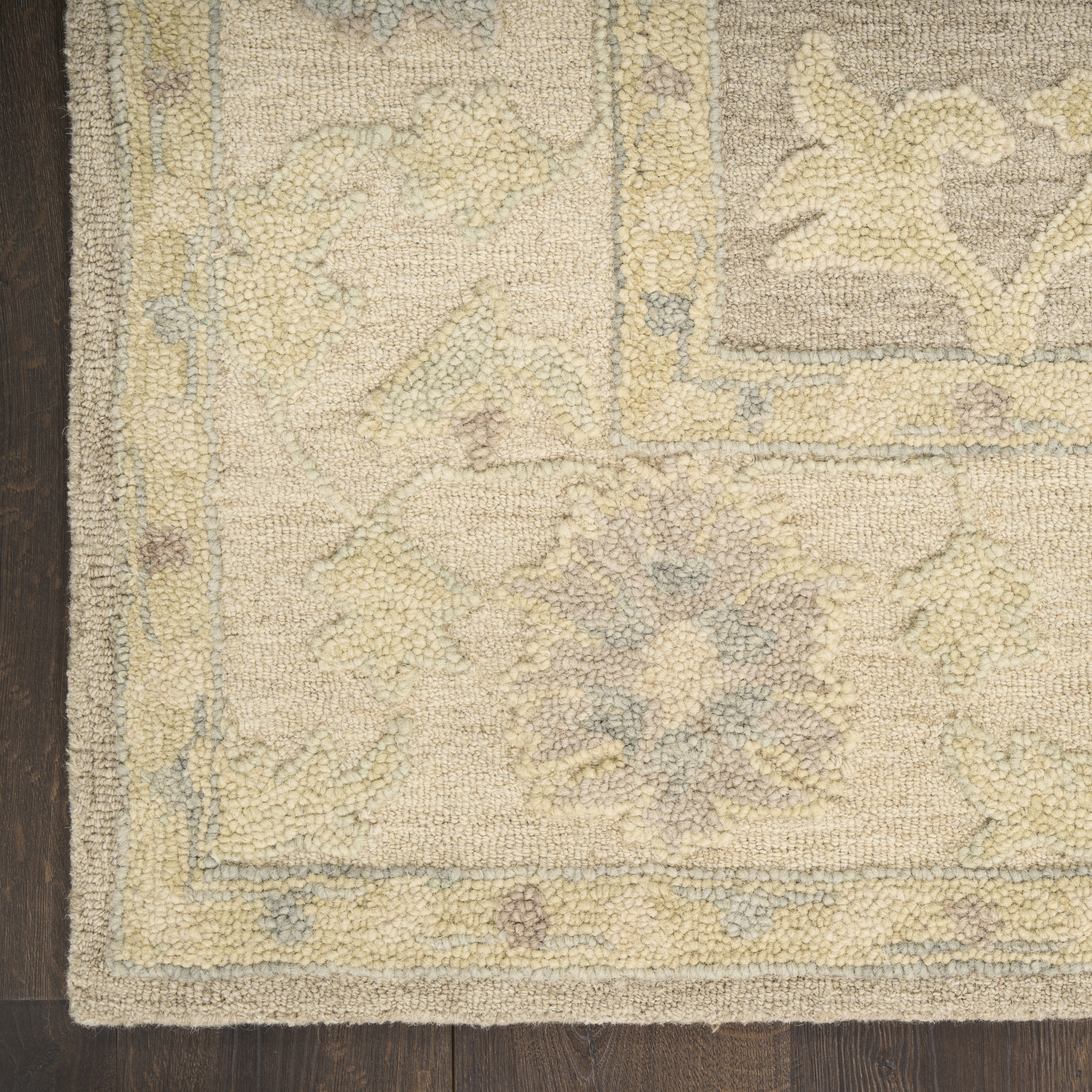 Nourison Maison 5'9" x 8'9" Taupe Ivory Vintage Indoor Rug