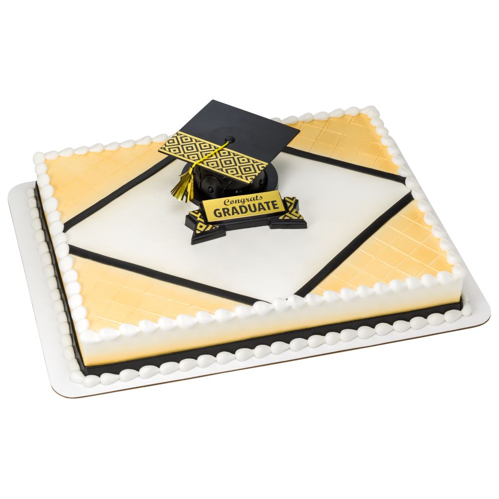 Image Cake Modern Geometric Graduation