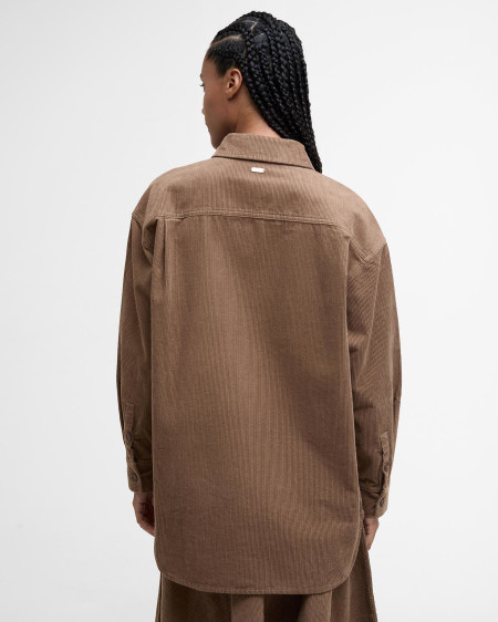 Camicia Yasmin a coste sottili con vestibilità comoda