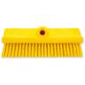 Carlisle, Sparta, 10in, Color Coded Bi-Level Scrub Brush, Polypropylene Bristles, Yellow