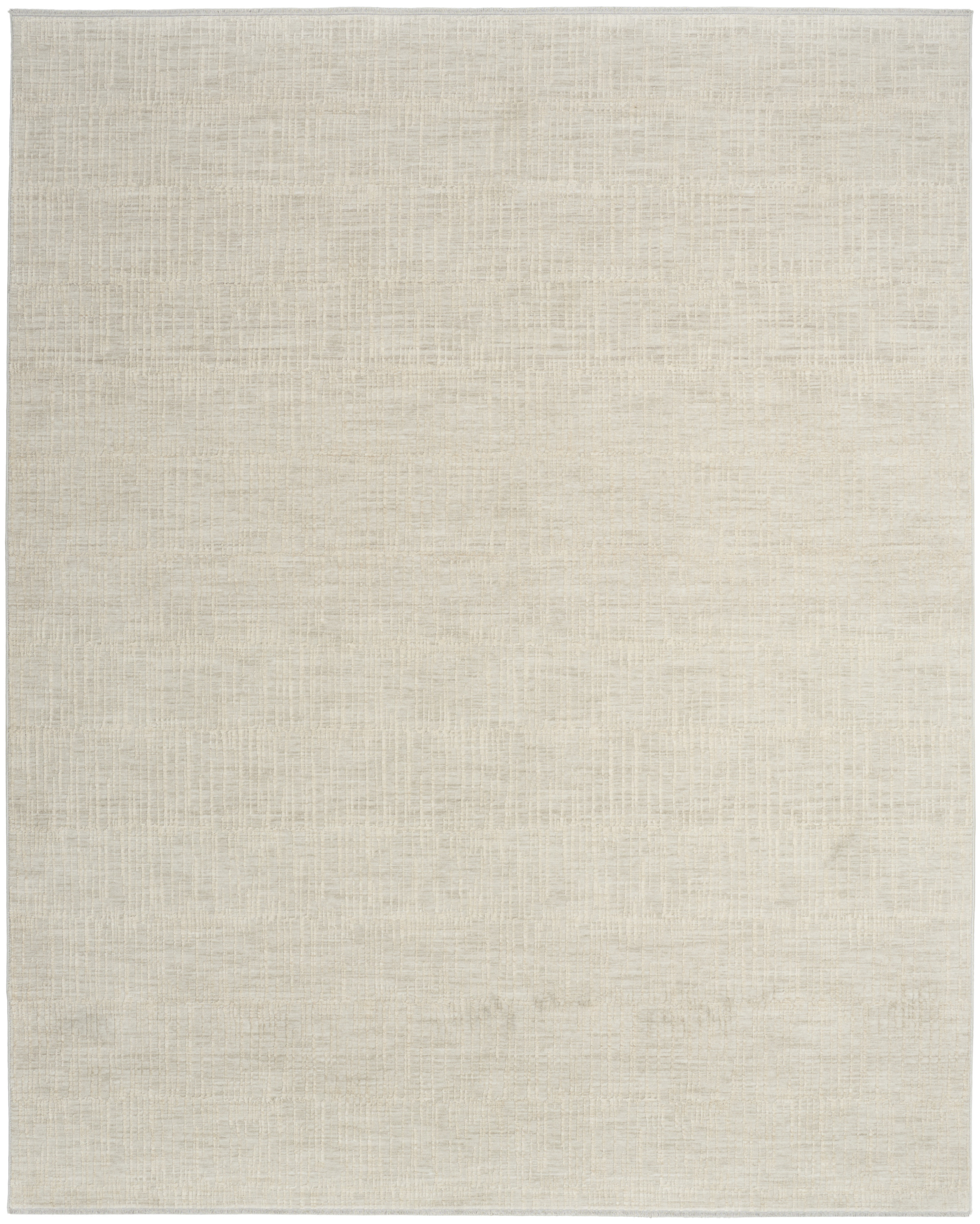 Calvin Klein CK079 Notes 7'10" x 9'10" Silver Ivory Modern Indoor Rug
