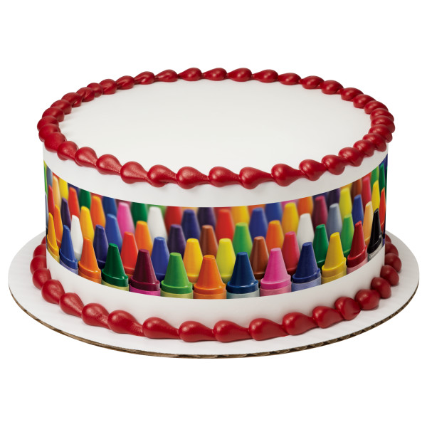 Crayons PhotoCake® Edible Image® Strips