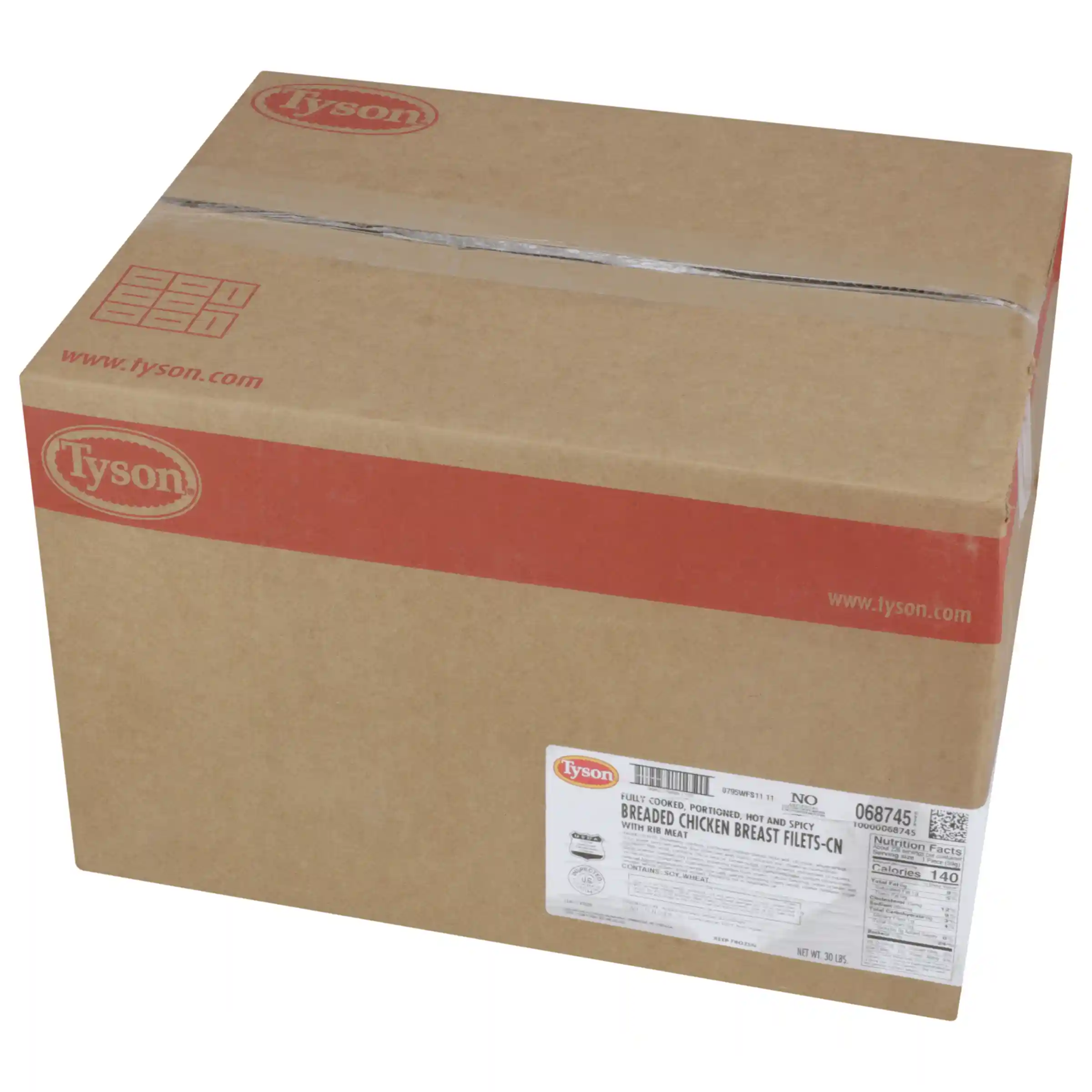 Tyson® Whole Grain Hot 'N Spicy MWWM Chicken Filets, 2.12 oz. _image_5