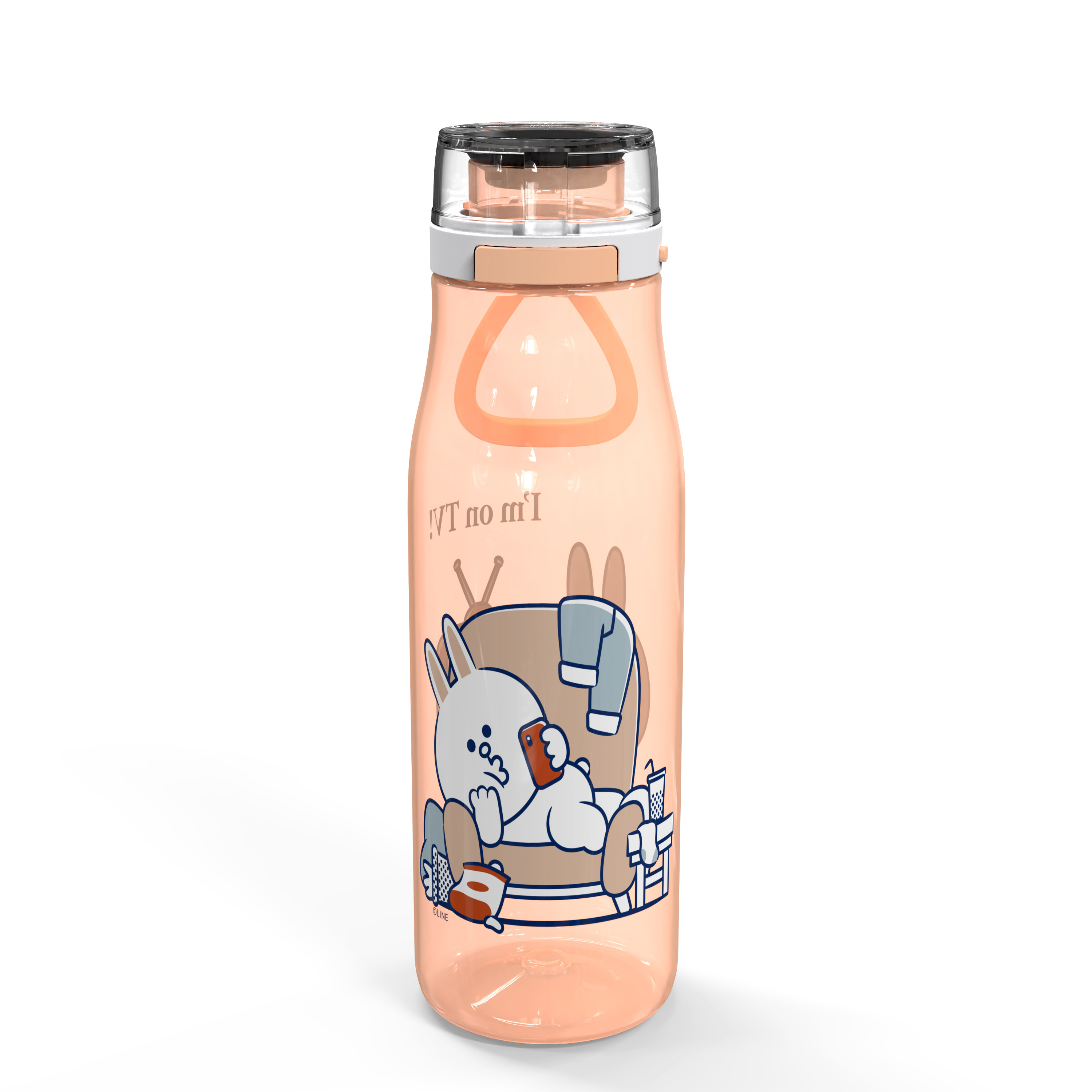 Line Friends 25 ounce Water Bottle, Conny and Sally slideshow image 1