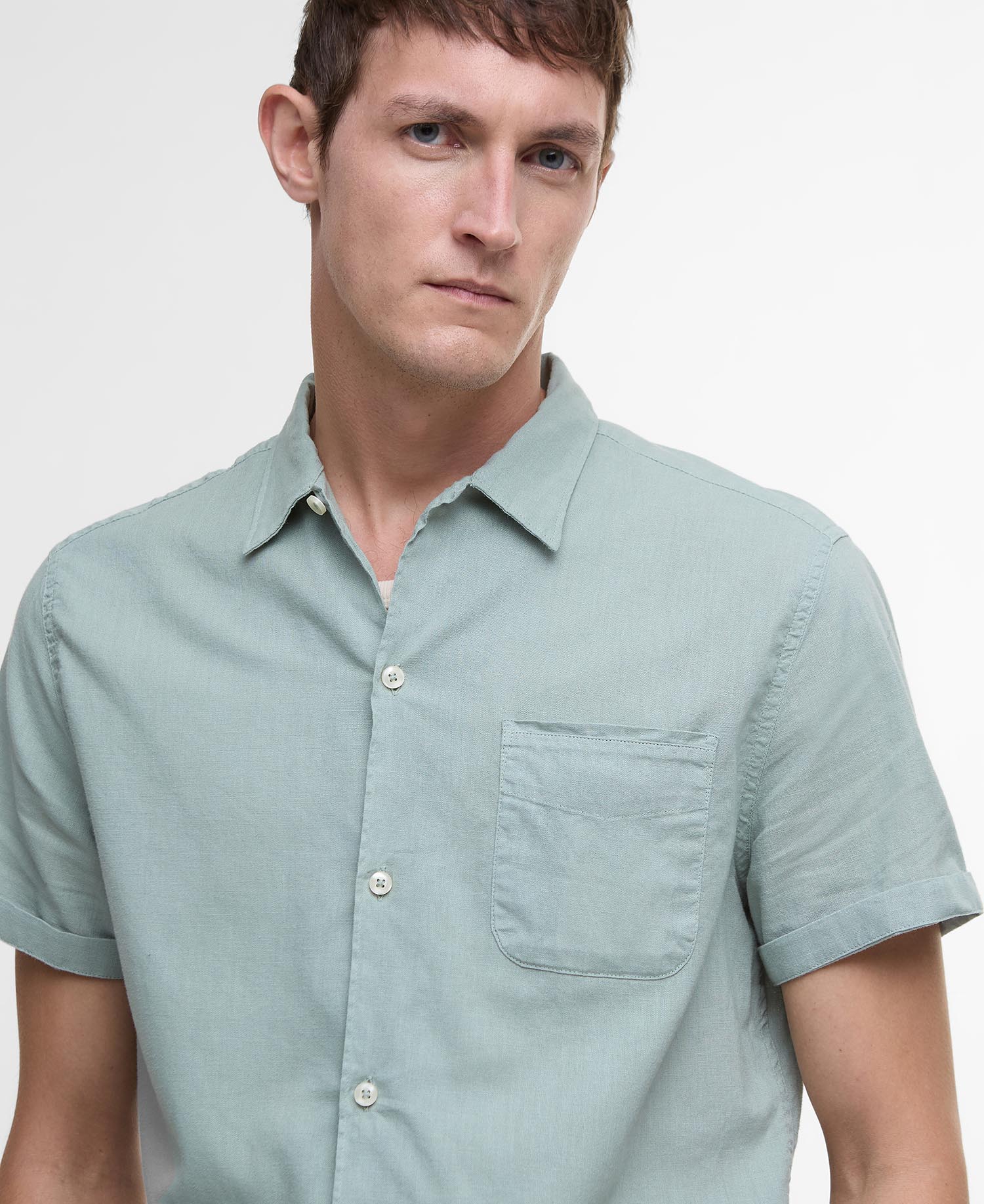 Garment Dyed Nelson Short-Sleeved Shirt image number 3