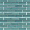 Elements Kentucky Blue 1×3 Brick Mosaic Silk