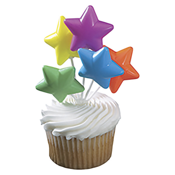 Bright Star Shaped Balloon Cluster DecoPics®