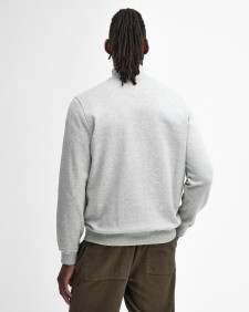 Beckhill Half-Zip Sweatshirt Grey Marl