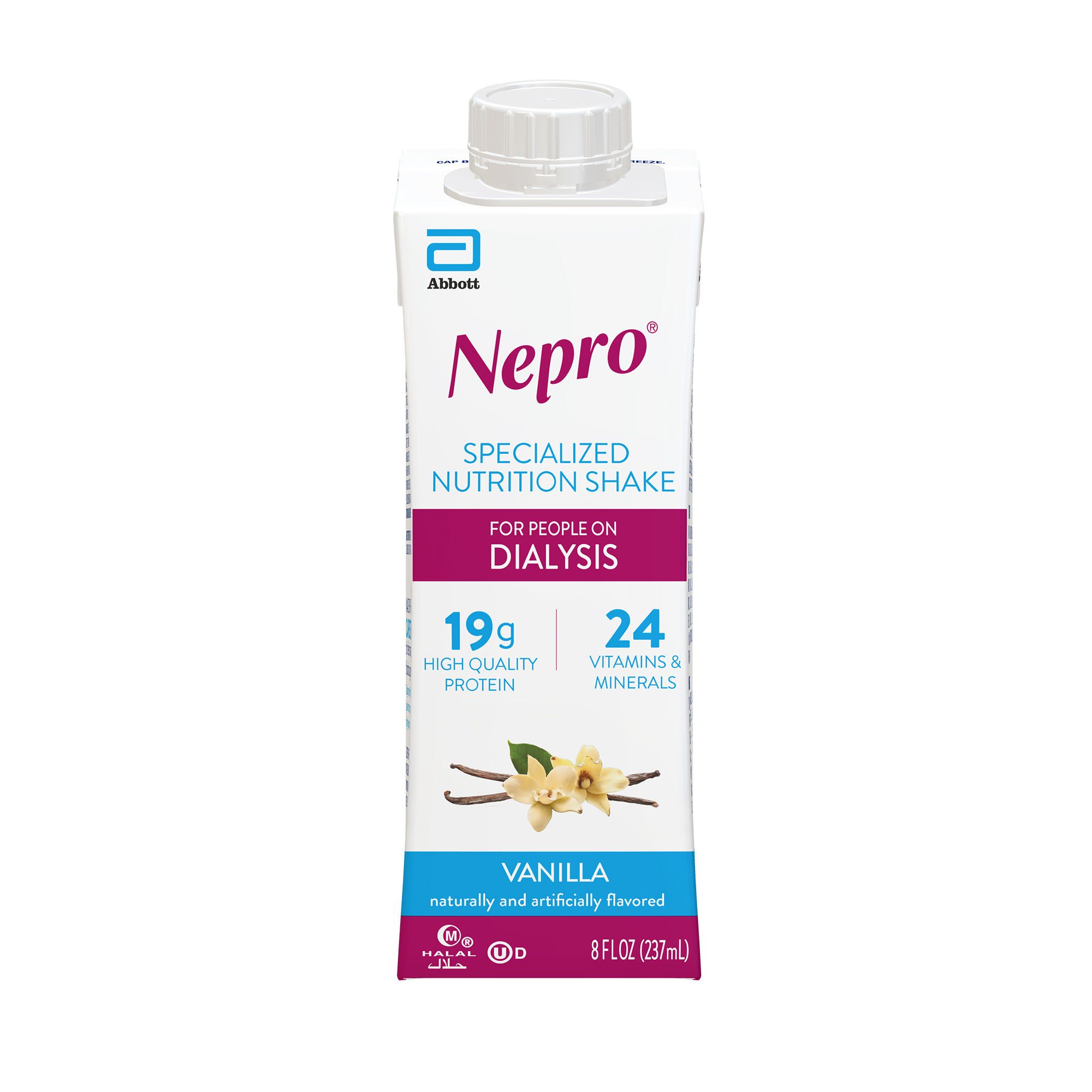 Nepro® with Carbsteady® Vanilla Therapeutic Nutrition for those on Dialysis