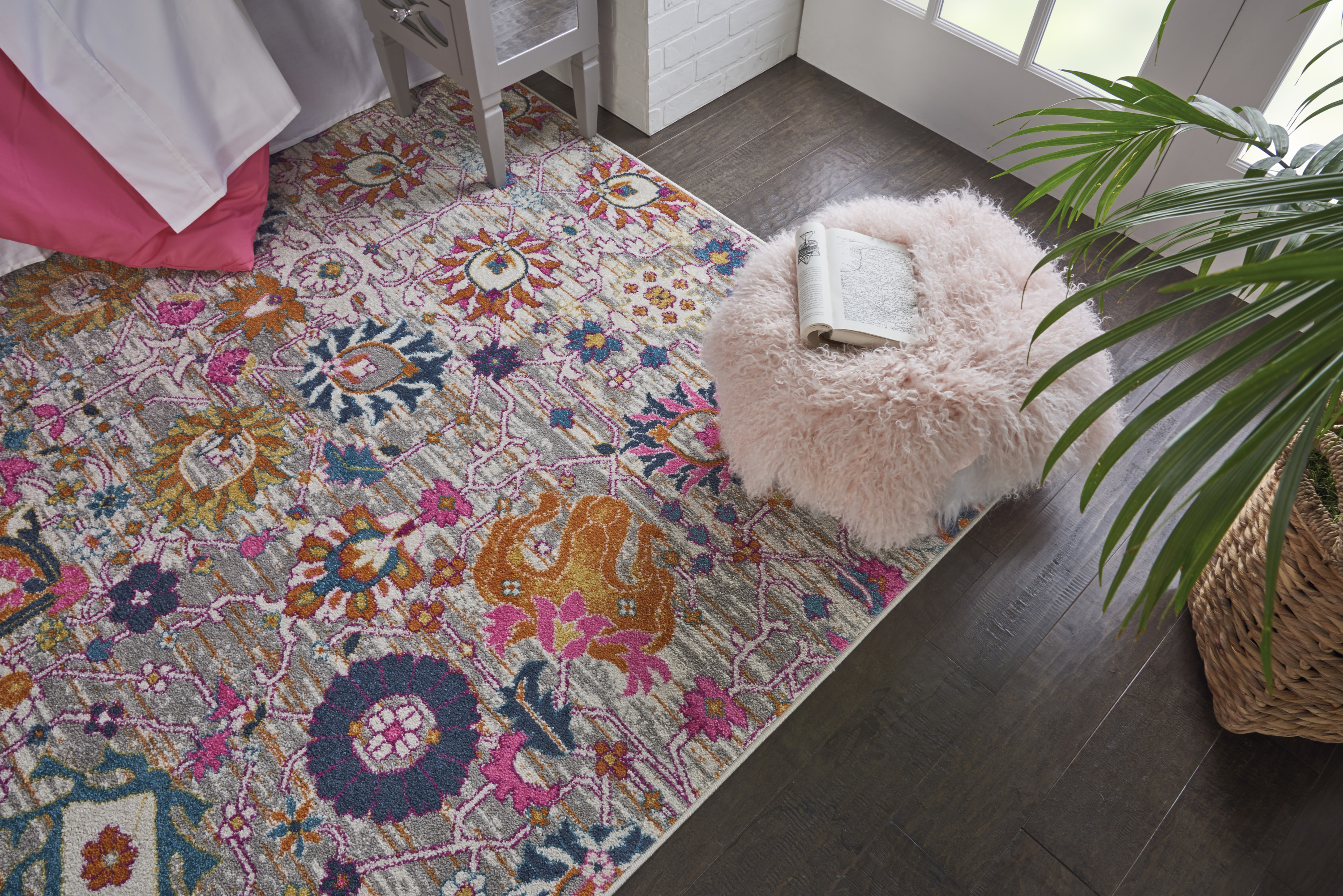 Nourison Passion 8' x 10' Silver Bohemian Indoor Rug