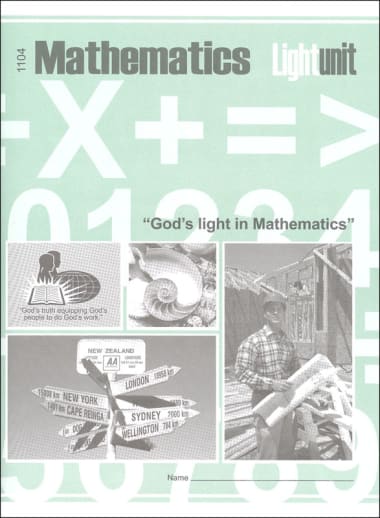 Christian Light Math LightUnit 1104 Algebra II