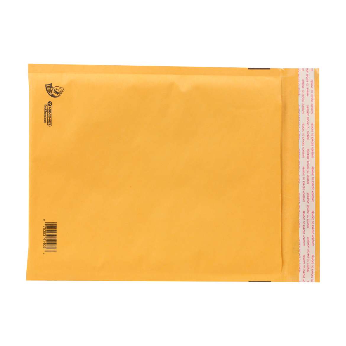 Kraft Bubble Mailer, Manila, 8.5 x 11 in, 1pk Duck Brand