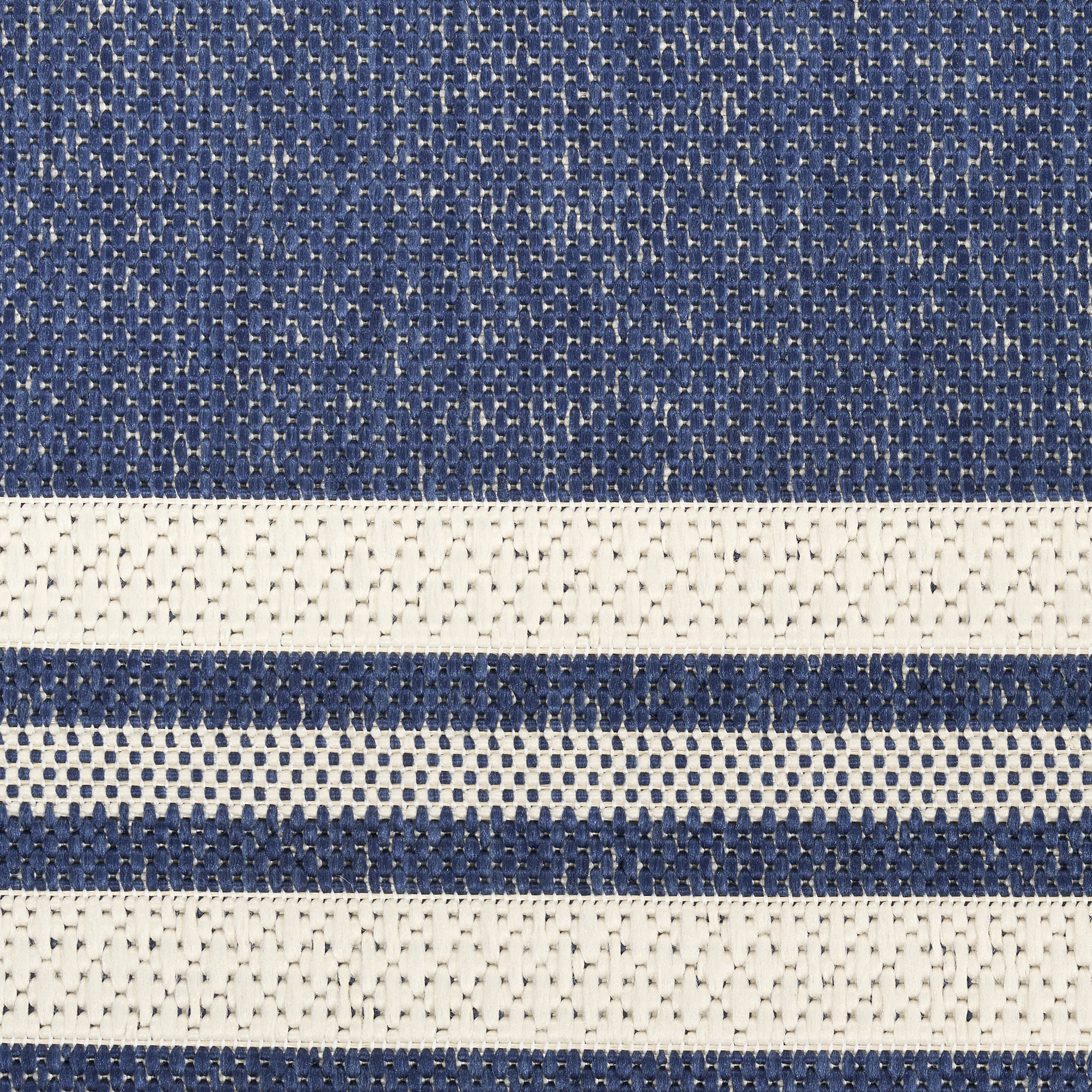 Nourison Horizon Indoor/Outdoor 9' x 12' Navy Modern Rug