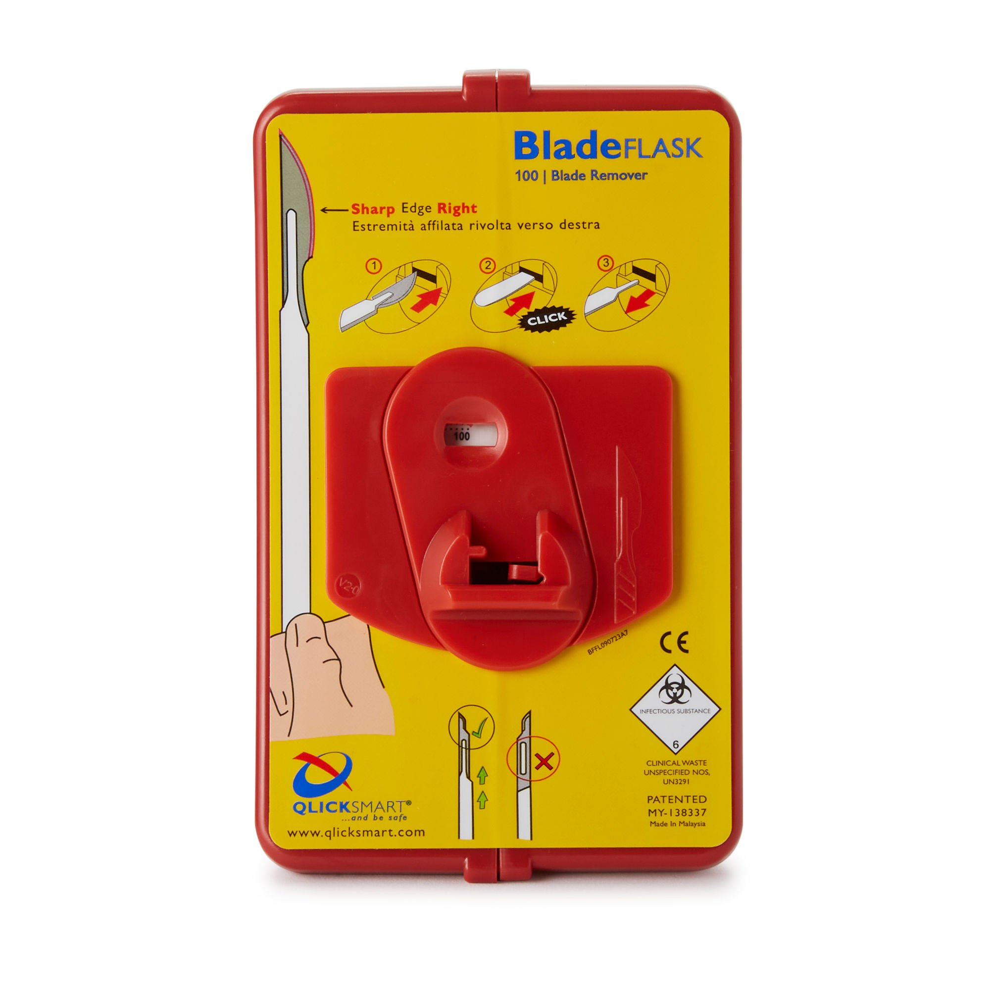 QLICKSMART® Scalpel Blade Remover