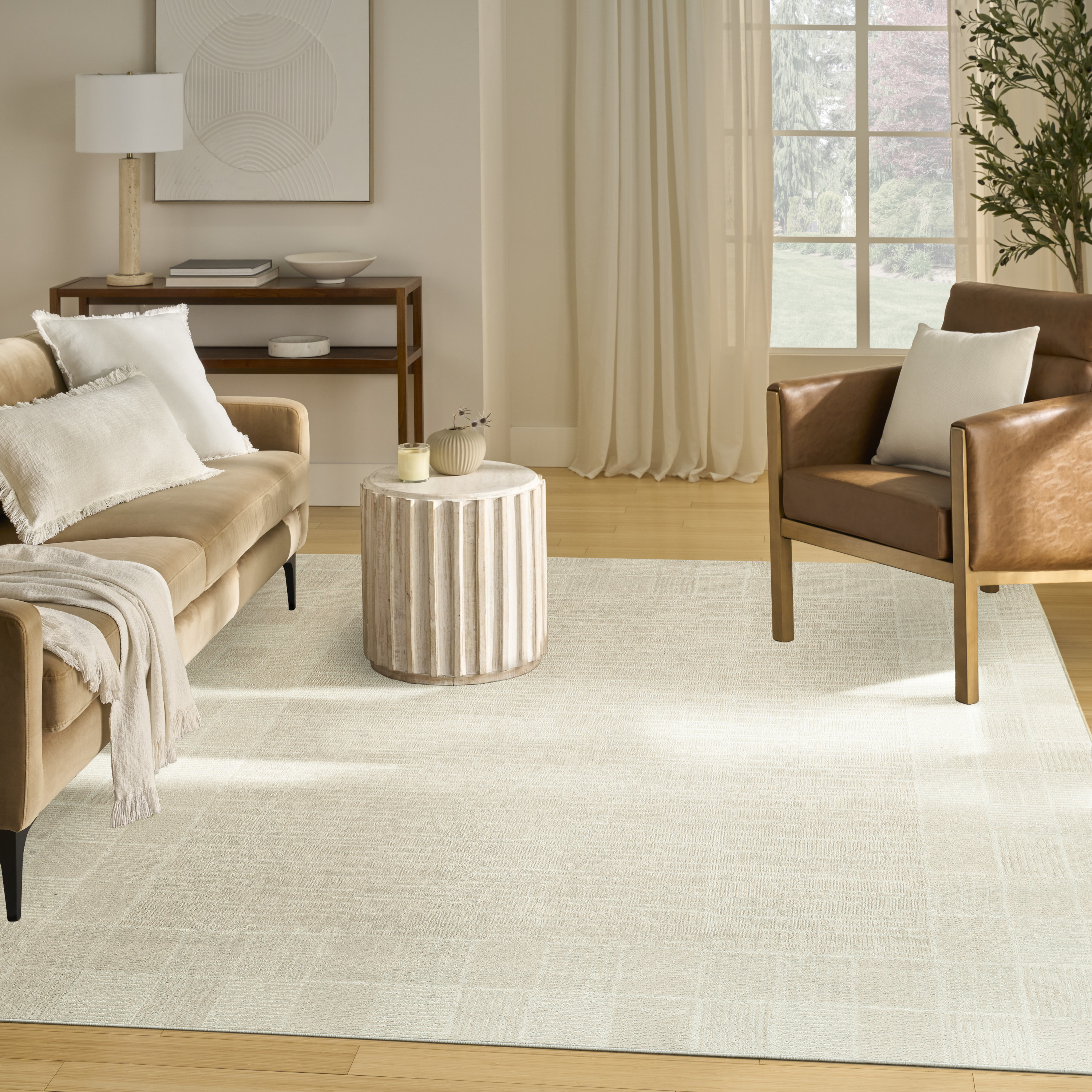 Nourison Nordic 8' x 10' Ivory Modern Indoor Rug