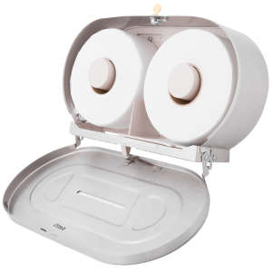 Bobrick, ClassicSeries, Jumbo Bath Tissue Dispenser, Silver