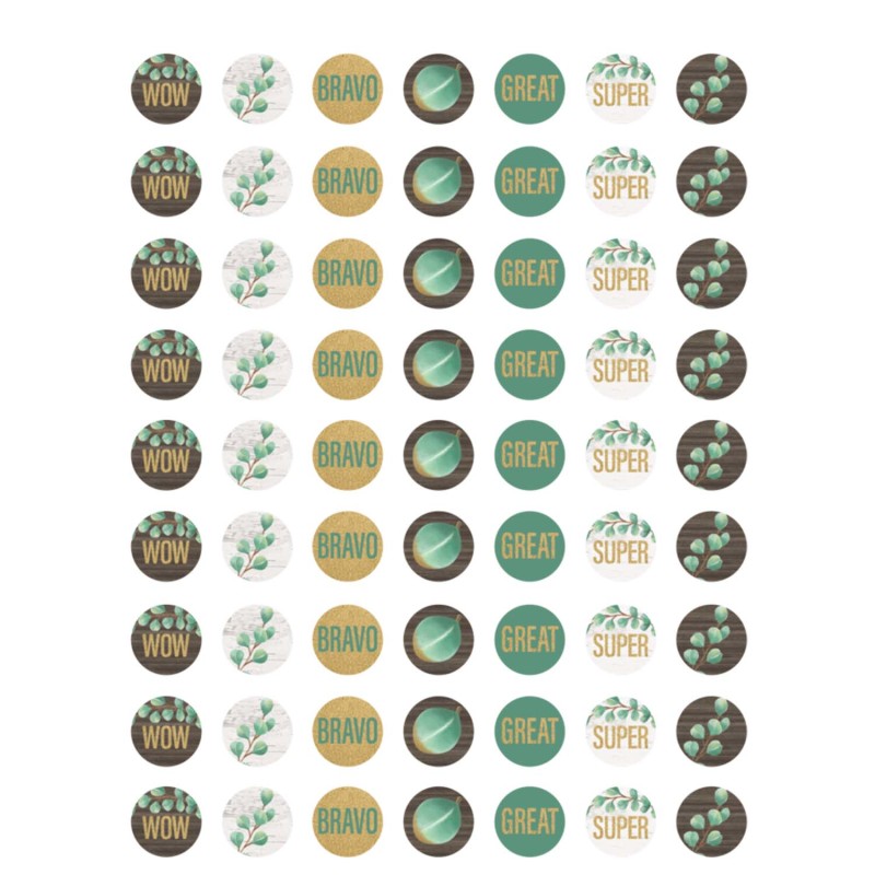 Eucalyptus Mini Stickers, Pack of 378