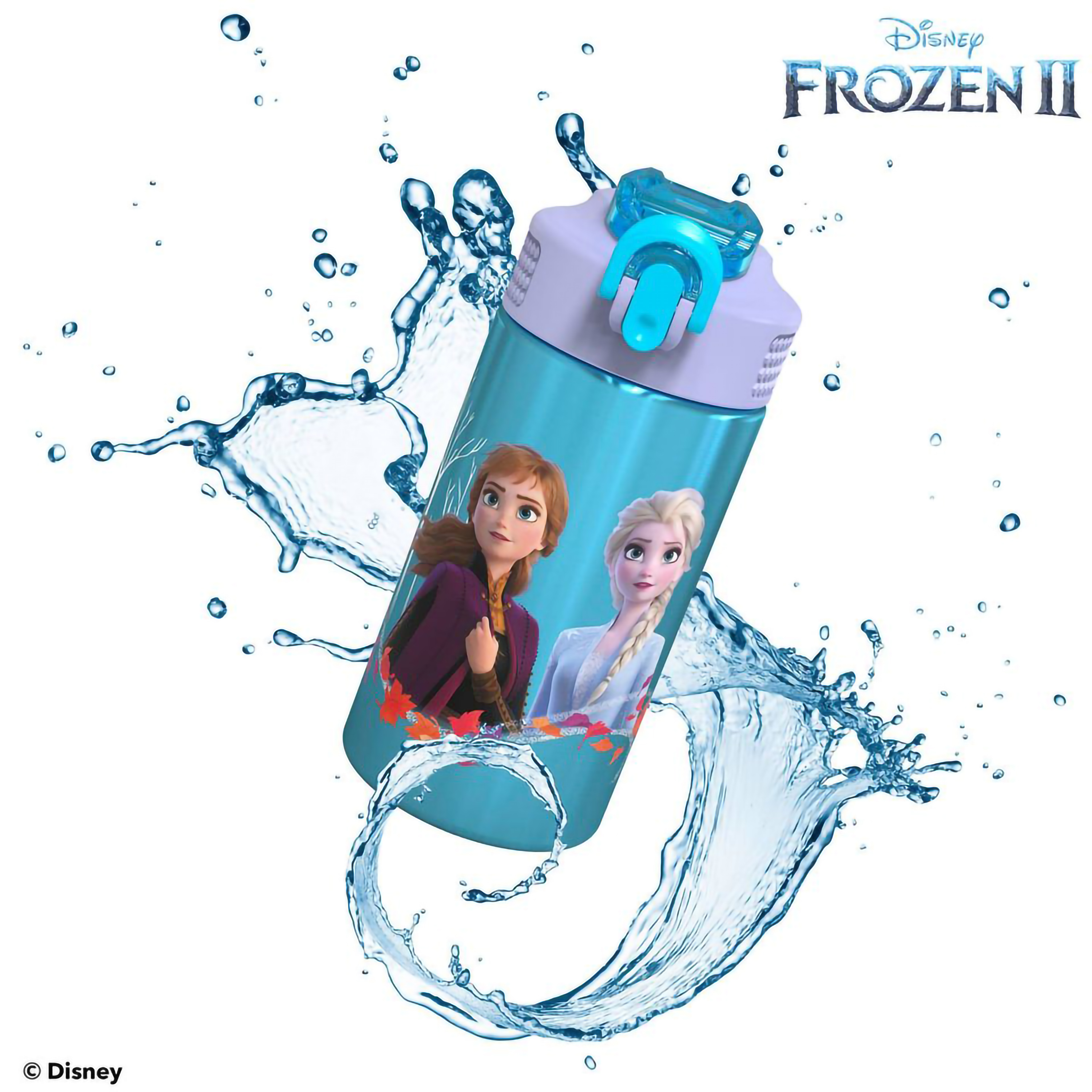 Disney Frozen 2 Movie Water Bottle, Anna , Elsa and Olaf, 2-piece set slideshow image 7