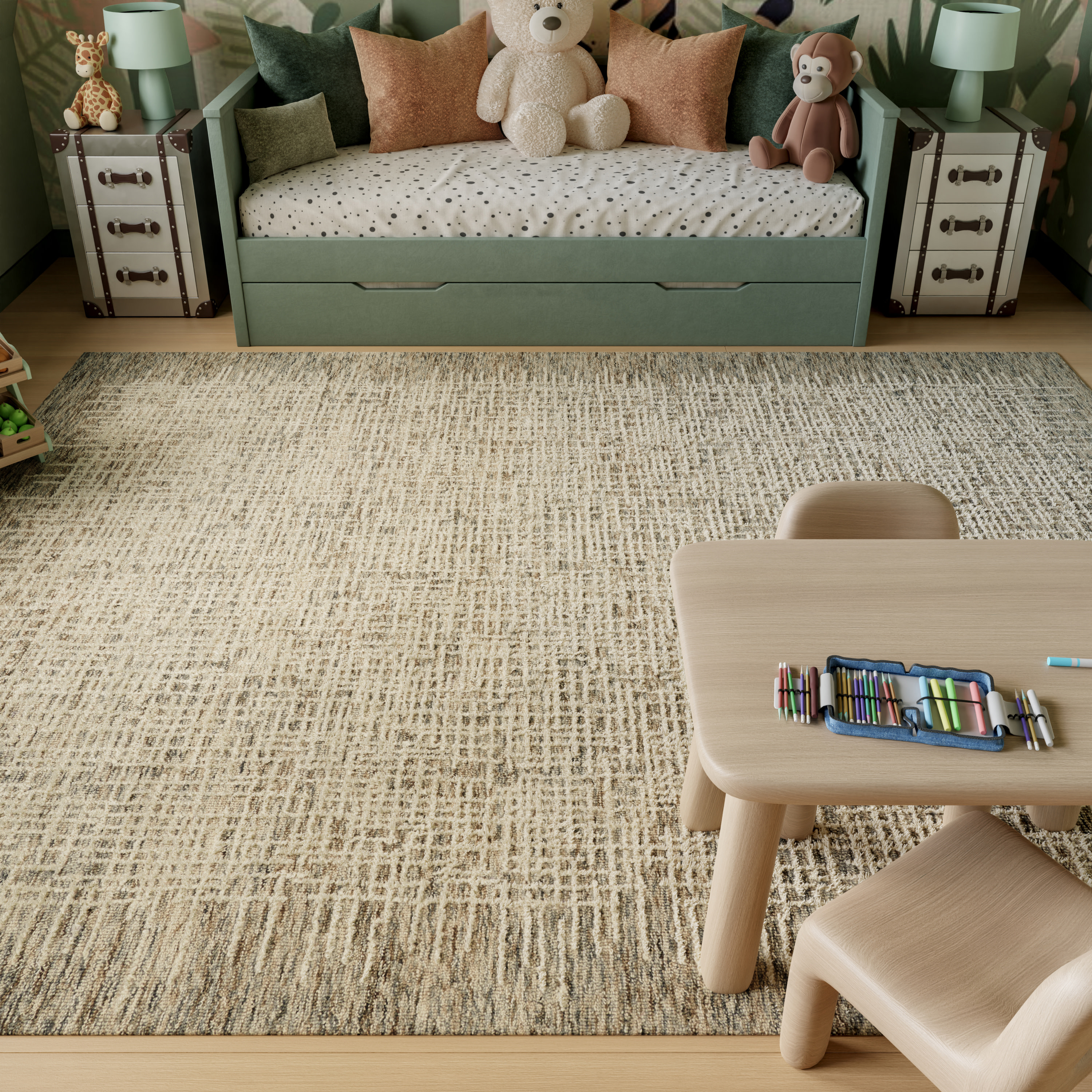 Nourison Colorado 8'3" x 11'6" Ivory Multicolor Rustic Indoor Rug