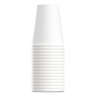 Solo, Single-Sided Poly Paper Hot Cups, 8 oz, White